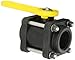 Banjo V150 Polypropylene Ball Valve, Three Piece, Standard Port, 1-1/2