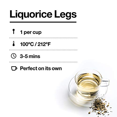 T2 Tea Liquorice Legs 8.8 oz Loose Leaf Herbal Tea In Resealable Foil