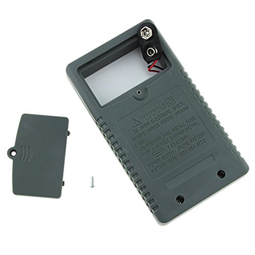 Dressffe AN8206 Digital Multimeter Large Displays Amps Output Voltage Ohm Probe Tester