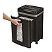 Fellowes 450M 9-Sheet Micro-Cut Paper and Credit Card Shredder with SilentShred (4074001), Black
