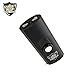Streetwise Mini Keychain Stun Gun 22,000,000 Volts (Small Size, BIG Power) BLACK