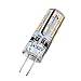 10-Pack G4 LED Bulb 12V DC, 10W T3 JC Halogen Light Bulbs Replacement, 1.5W / 110 Lumens, Warm White 3000K, G4 Bi-Pin Base Lamp