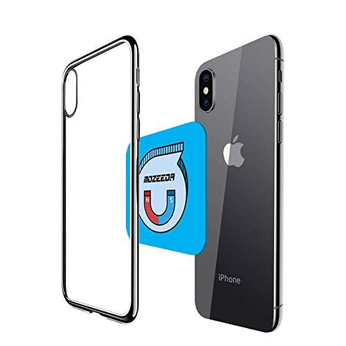 Powerful Mount Magnet Plate For Wireless Charger,MOZEEDA Thin 0.8mm Smart Magnetic Patch Pad For Magnetic Wireless Car Charger and Phone Car Mount Holder Cradle(1 PC Rectangle)