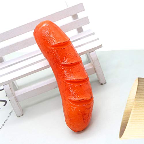 Monrocco Artificial Lifelike Hot Dog Fake Hot Dog Play Food for Home House Kitchen Party Decoration