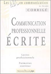 Communication professionnelle écrite