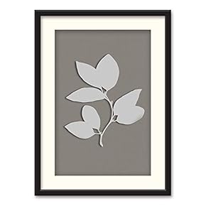 Black Paper Framed Canvas Wall Art...