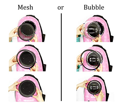 image for ANXUAN Portable Travel Airline Approved Pet Carrier Backpack, Pet Bubb