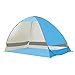 Rhorawill Automatic Pop Up Beach Tent: 2-3 Persons, Easy Set Up, Durable Stable Shade Shelter With Sun UV Protection For Privacy At The Seaside, Park, Yard, Lightweight And Easy To Fold Canopy, Blue