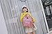 LEQUEEN Diaper Bag Multi-Function Baby Diaper Backpack Nappy Bags, Mom Dad Travel Backpack Large Capacity Baby Bags with Unicorn Printing (Pink)