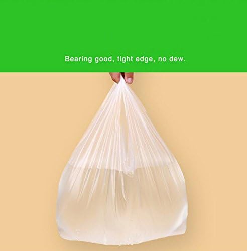 100 x 26 x 38 cm/10 x 15 inches Transparent Plastic Vest Style Carrier Bags - Food Shopping & Takeaway Bags for Supermarket - Image 5