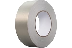 SICCOMA Faraday Cloth Tape Double Conductive Cloth Adhesive Tape for EMI Shielding, Wire Harness Wrap, Grounding, Guitar Interference Signal Blocking, Electrical Repair (1 in x 66 FT)