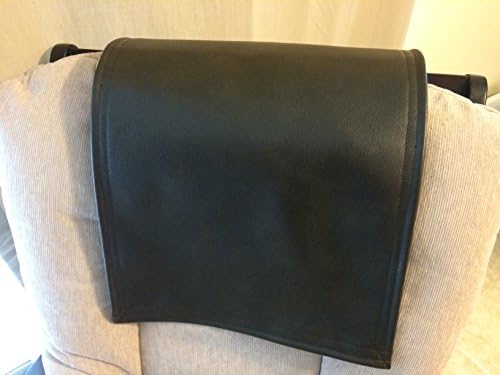 New Year Special Chair Cover Recliner Pad Headrest Furniture Protector Deluxe Vinyl Musk Dark Brown Color 14X30 Sofas Loveseats Theater Seating Chaises