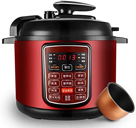 JINRU 11 Menus Electric Pressure Cooker 220V 5L Intelligent Rice Cooker Pressure Stewing Soup Pot 24H Appointment 900W