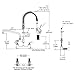 Commercial Sink Faucet with Sprayer Wall Mount, 21