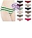 Sexy Basics Women's 12 Pack Cotton Spandex Flexible Fit Hipster Panties
