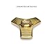 Metal Fidget Spinner toy, Solid Brass Gold Tri Spinner with stainless Steel Bearings which helps to increase focus, relieves stress, anxiety, and boredom. Fidget Spinner + Metal Carrying Case