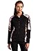 Yukon Gear Women's Windproof Fleece Jacket (Black/Mossy Oak Pink Snow, Small)