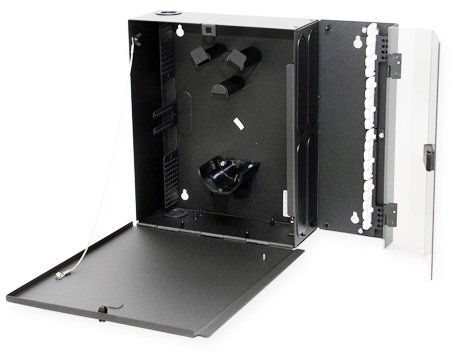 Corning WallMountable Closet Housing WCH Accepts 4 CCH Panels UsedExcellent WCH04P