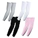 The Elixir Golf Pack of 4, Assorted UV Protective Sun Block Compression Arm Sleeves Arm Cooler Cooling Sleeves Tattoo Cover