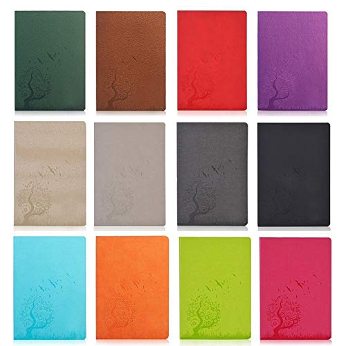 6 XYTMY+Leather+Colorful+Writing+Notebook