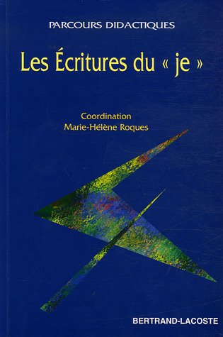 Les  écritures du Je