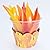 Fire Truck Flame Theme Cupcake Wrappers, Blaze, Confetti Couture Party Supplies, 36 Wraps