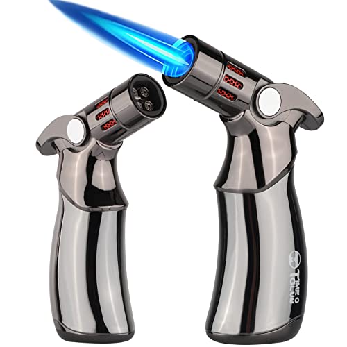 Butane Torch, Premium 4 Flame Big Kitchen Torch Lighters with