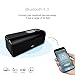 Bluetooth Speakers, 1STPLAYER X-Sound 30W Portable Bluetooth 4.0 Wireless Stereo HD Speaker w/Loud, Powerful Bass, USB Flash Drive Support & PowerBank Perfect for Beach, Pool, Golf & Home - Black