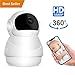 Indoor Camera, Nanny Cam, Wireless IP Camera, WiFi 1080P HD Home Security Camera with Two Way Audio and Video, Night Vision Pet/Dog/Cat/Elder/Baby Monitor, Pan/Tilt/Zoom Function