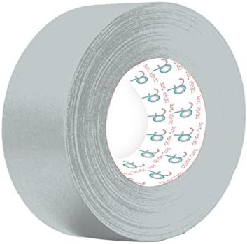Devek Premium Gaffer Tape Matte Cloth With Rubber Adhesive 12.5 Mil Thick 3 Inch x 50 Yards Grey