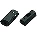 Wismec Reuleaux RX2/3 TWO PACK Silicone Protective Gel Wrap Skin Case Sleeve Cover Fits Rueleaux RX 2/3 RX 2 or 3 BOTH RX23 (Black)