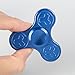 Opard Tri Fidget Spinner R188 Bearing Plum Blossom Hand Spinning Toy for Child and Adult (Blue)