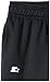Starter Girls' Open-Bottom Sweatpants with Pockets, Amazon Exclusive, Black, XL (14/16)