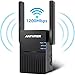 WiFi Range Extender, Anthter 1200Mbps WiFi Repeater with 2 External Antennas, 2.4 & 5GHz Dual Band Signal Booster, 360 Degree Full Coverage WiFi Range Extender Repeater, Easy Set-Up