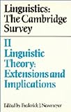Linguistics : The Cambridge Survey, , 052130833X