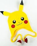 Pokemon - Pikachu Big Face Laplander Beanie Size ONE SIZE