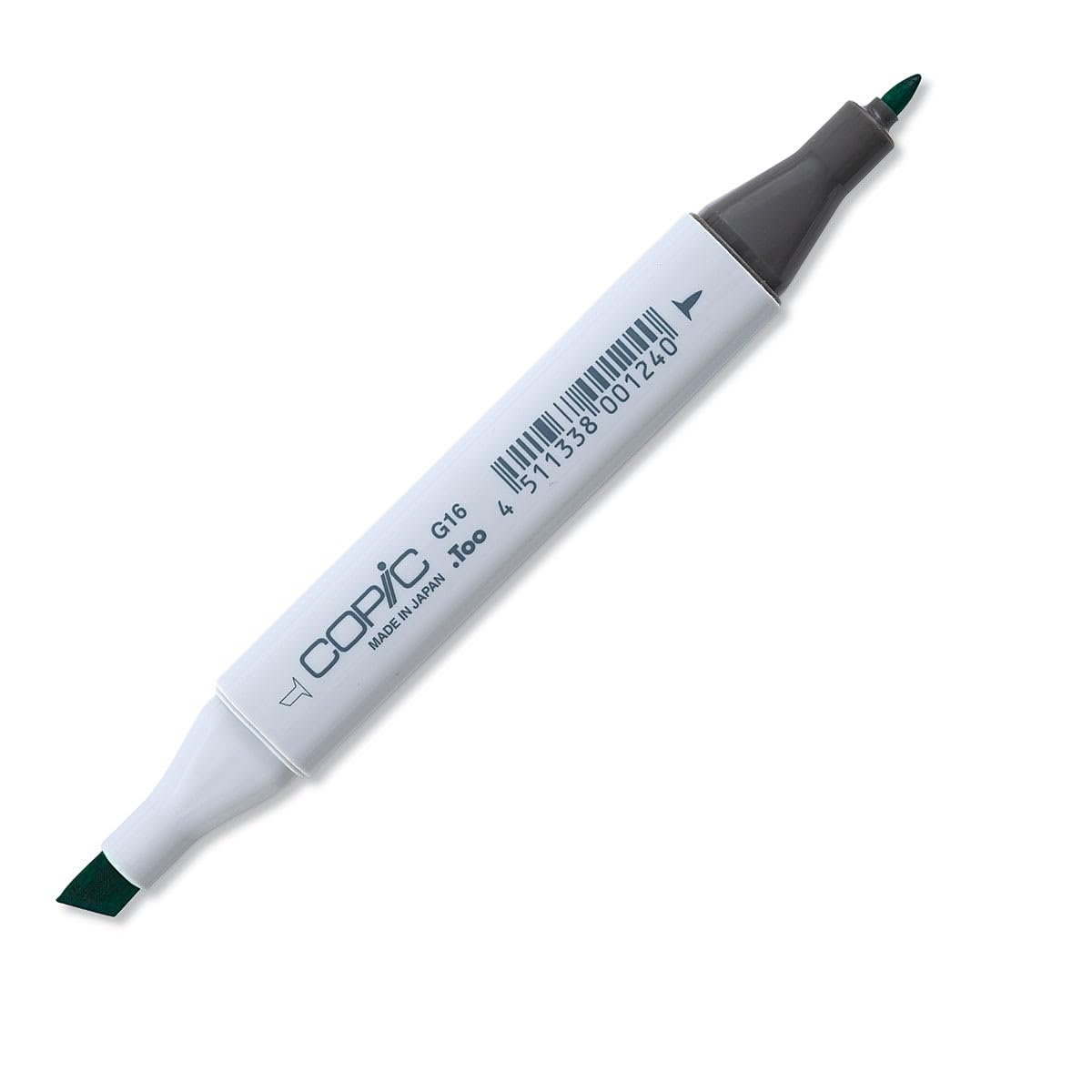 Copic Classic Coloured Marker Pen - (G-16) Malachite, For Art & Crafts, Colouring, Graphics, Highlighter, Design, Anime, Professional & Beginners, Art Supplies & Colouring Books