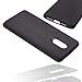 Orzero Case for OnePlus 6T Luxury Alcantara Material, Scratch Resistant Anti Slip Grippy TPU Soft Frame, Washable Full Body Cover Heavy Duty Protection -Dark Grey