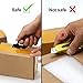 Paper Knife Letter Opener Envelope Slitter Envelope Opener (Black)