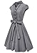 Anni Coco® Women's 1950s Cap Sleeve Swing Vintage Party Dresses Multi Colored