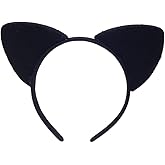 ZOONAI Cute Cat Ears Headband Halloween Christmas Cosplay Party Costume Hair Accessory for Girls