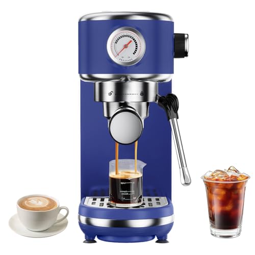 atatix Espresso Machine with Milk Frother