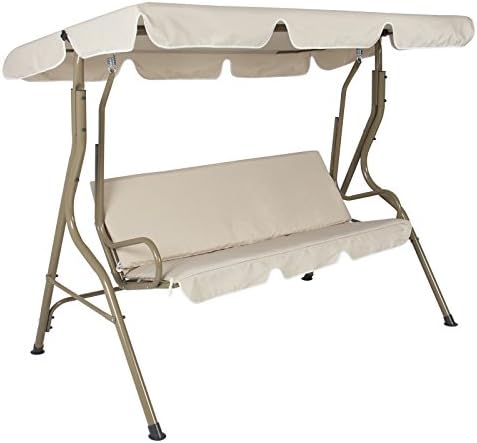New Canopy Swing Glider Hammock Patio Furniture Backyard Porch Outdoor 2 Person