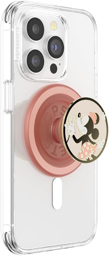 PopSockets Phone Grip for MagSafe, Magnetic Holder, Phone Stand, Disney - Minney Daisy Sniff — image 1