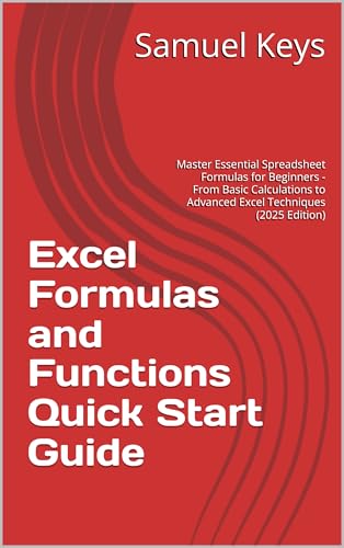 mua excel advanced (quick study computer) excel... Mua Excel Formulas and Functions Quick Start Guide: Master Essential ...