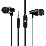 Fleeken Crystal Clear Sound Earbuds In-ear Noise Isolating Headphones with Mic