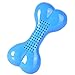 Nasus Pet Dog Cooling Chew Toy, Puppy Dog Summer Intelligence Puzzle Thirst Quench Hydro Freezable Fun Rubber Play Training Toy with Bones Shape Design for Teething and Small, Medium Pet Chewers