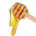 3 Inch Wooden Honey Dipper Sticks Mini Honey Dippers for Honey Jar Dispense Drizzle Honey, 24 Pcs