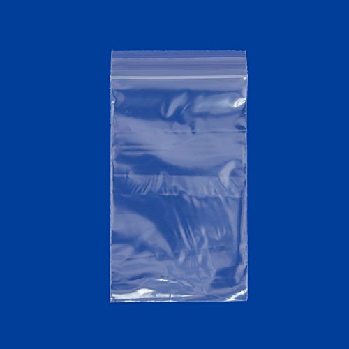 3x5 Plastic Zip Top Bags (Package of 100)