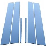 Fits Mercedes GL450 2007-2012 Stainless Steel Chrome Pillar Posts Trim 10PCS